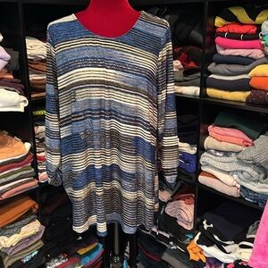 #306. 🪷 Striped top 🪷. Xl